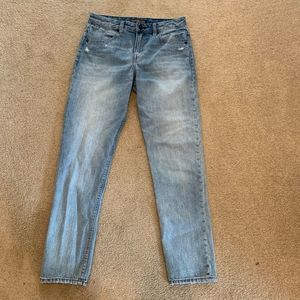 Abercrombie & Fitch ankle straight jeans size 25